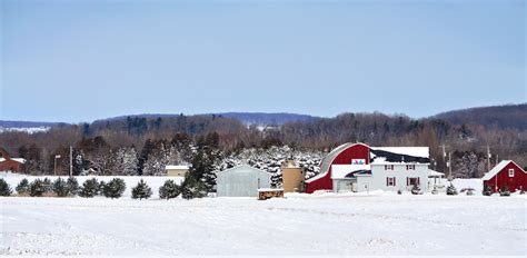 Traditional Wisconsin Winter Landscape by yeliriley on DeviantArt