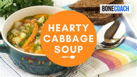 Hearty Cabbage Soup | GF, DF | BoneCoach™ Recipes
