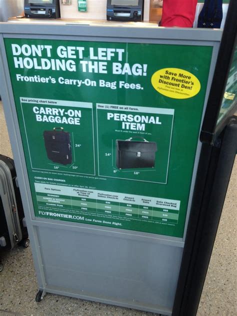 Checked Baggage Rules Frontier | IUCN Water