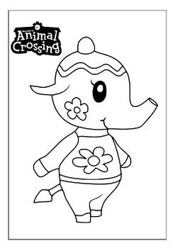 Dive into Fun: Printable Animal Crossing Coloring Pages for Kids