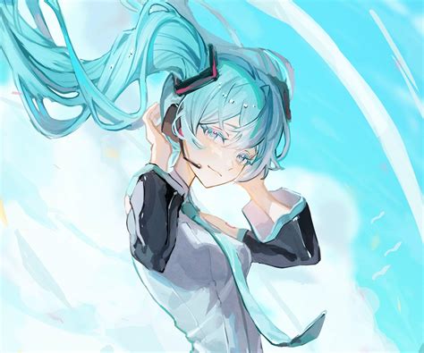 Download Hatsune Miku Anime Vocaloid HD Wallpaper