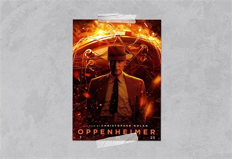 Oppenheimer Poster, Oppenheimer Movie Poster