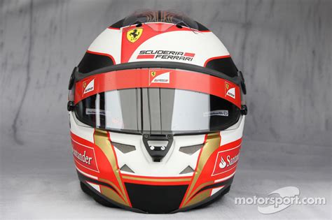 Helmet of Jules Bianchi, test driver, Scuderia Ferrari at Australian GP