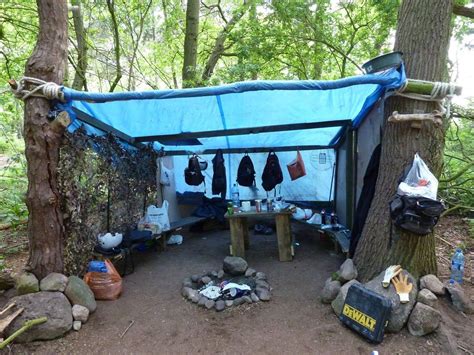 Security Check Required | Bushcraft shelter, Bushcraft camping, Camping survival