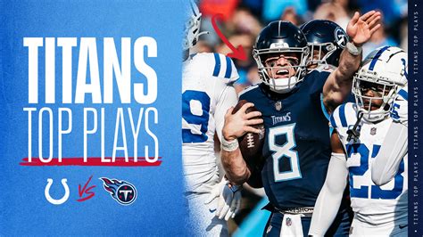 Titans' Top Plays vs. Colts Week 13 | Game Highlights