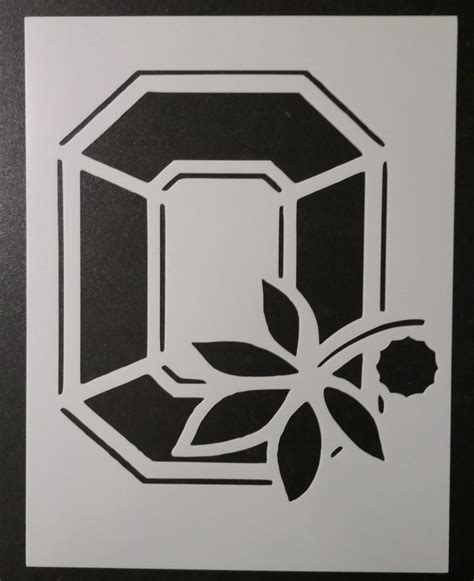 Ohio State Buckeyes "O" - Stencil – My Custom Stencils