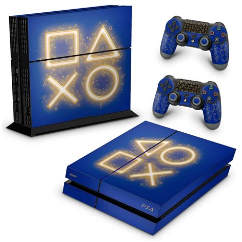 PS4 Fat Skin - Days Of Play Edição Limitada - Pop Arte Skins