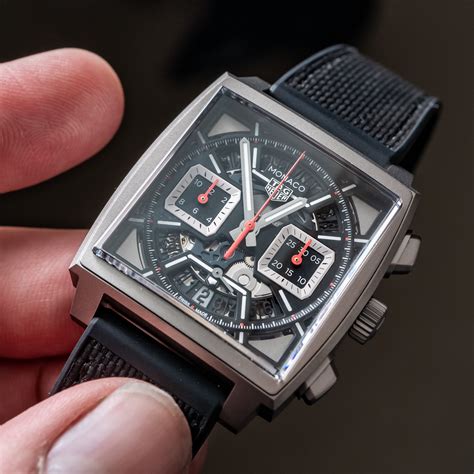 Hands-On: TAG Heuer Surprises with Monaco Chronograph Skeleton ...