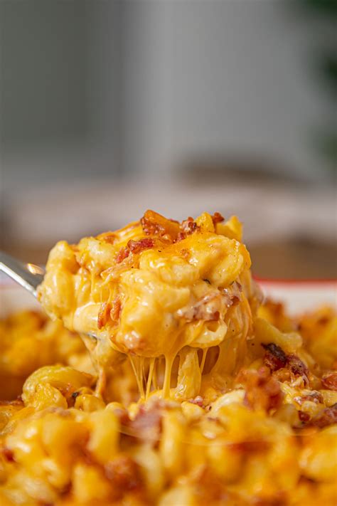 Bacon Mac and Cheese Recipe (Three Cheese!) - Dinner, then Dessert