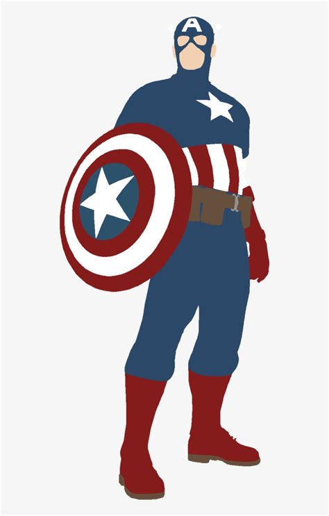 Captain America Silhouette - Captain America Silhouette Vector ...