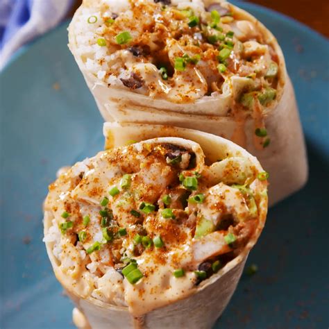 Old Bay Shrimp Burritos | Recipe | Videos | Mexican food recipes, Cooking recipes, Pescatarian ...