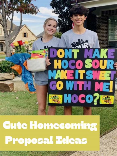 70+ Homecoming Proposal Ideas (NEW for Fall!) - momma teen