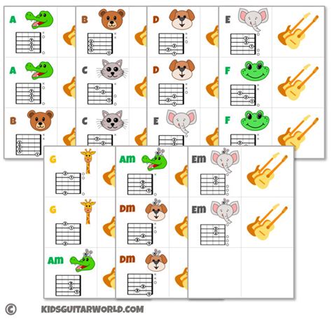 Kids Guitar Chords