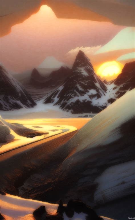 Steep Mountains by Rhodynoliaeth on DeviantArt