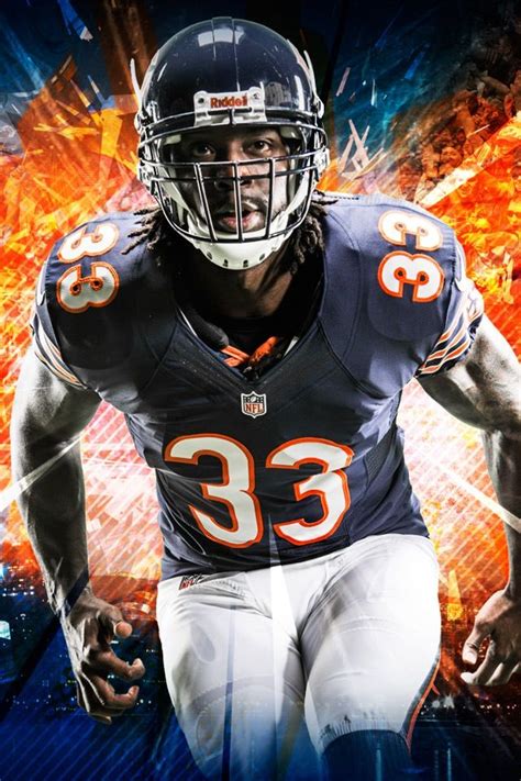 Charles "Peanut" Tillman #33 Chicago Bears Chicago Bears, Cool Places ...