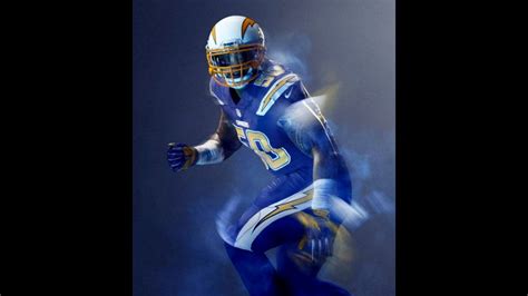 Chargers debut 'Color Rush' uniform for Thursday night game | cbs8.com