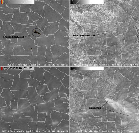 Wildfire in southeastern Georgia — CIMSS Satellite Blog, CIMSS