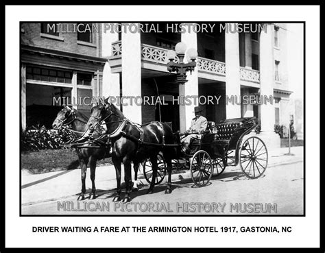 Driver Waiting A fare at the Armington Hotel, Gastonia, NC – Millican ...