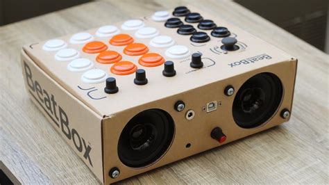 Beatbox by Rhythmo Brings a DIY Drum Machine in a Cardboard Box