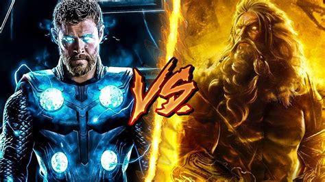 Thor VS Zeus - Who is More Powerful? | BATTLE ARENA | Thor: Love and ...