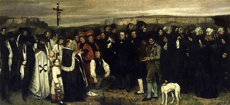 A Burial at Ornans by Gustave Courbet (Interpretation and Analysis)