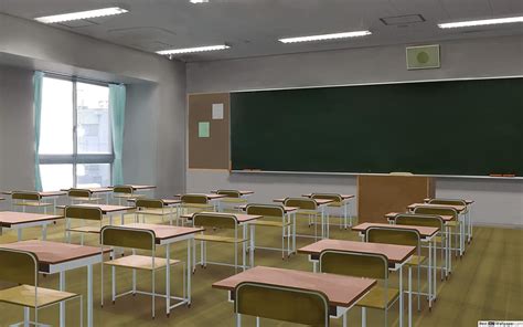 School Classroom, Cartoon Classroom HD wallpaper | Pxfuel