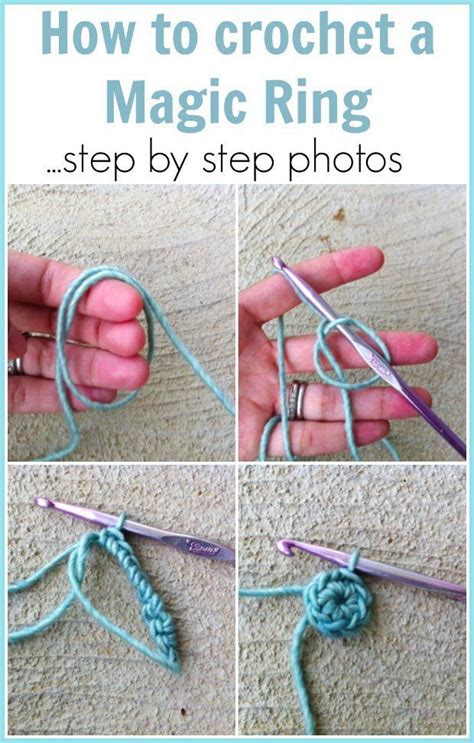 How to Crochet Magic Ring Free Tutorial - Crochet News | Crochet stitches for beginners, Magic ...