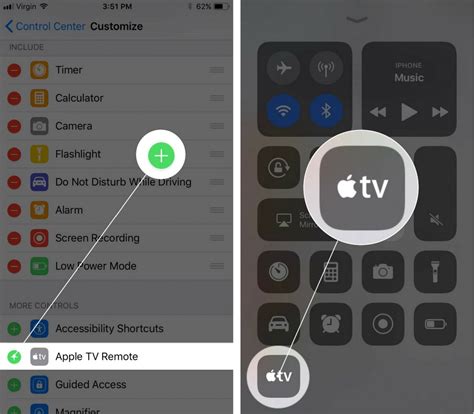 How To Add Apple TV Remote To Control Center On An iPhone! | PF