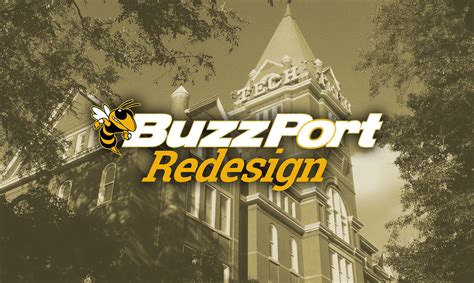 Buzzport Redesign - Georgia Tech on Behance