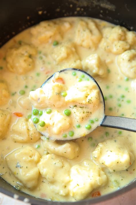 Creamy Chicken and Dumplings Soup - Real Life Dinner