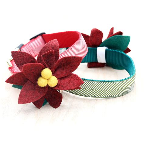 Dog Collar Flowers | Handmade by Mimi Green