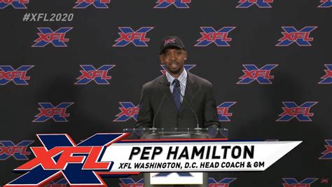 Pep Hamilton named head coach and general manager of XFL’s D.C ...