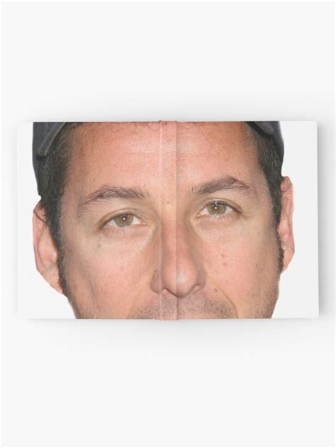 "Adam Sandler's Face" Hardcover Journal for Sale by PapaBadDad | Redbubble