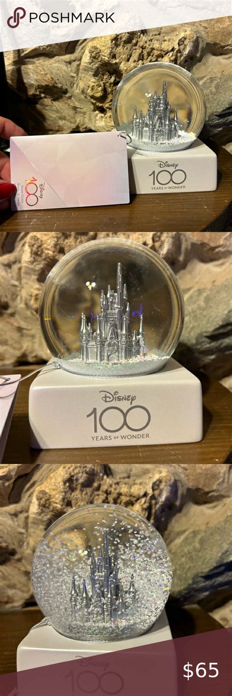 2023 Disney World 100 Anniversary Magic Kingdom Cinderella Castle Snow ...