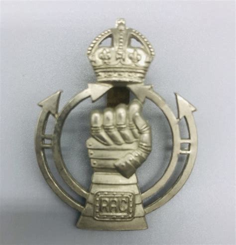 Royal Armoured Corp Cap Badge I WW2 British Militaria Insignia