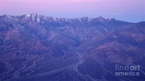 Sunrise on Telescope Peak from Dante's View Photograph by Gordon Wood ...