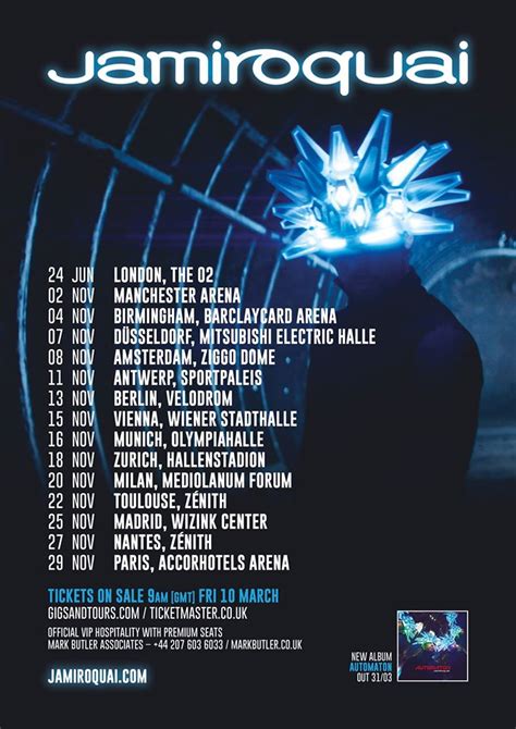 New European Automaton Tour Dates : r/jamiroquai