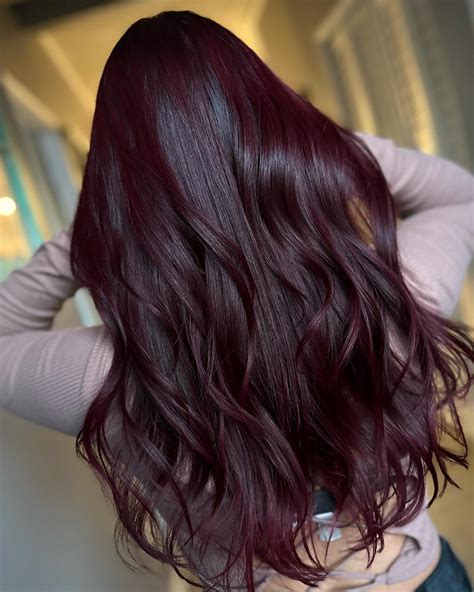 Black Cherry Hair Color + 14 Cherry Color Ideas That Are In Fashion In 2024