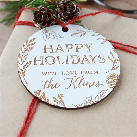 Personalized Holiday Gift Tags - Pomp & Revel