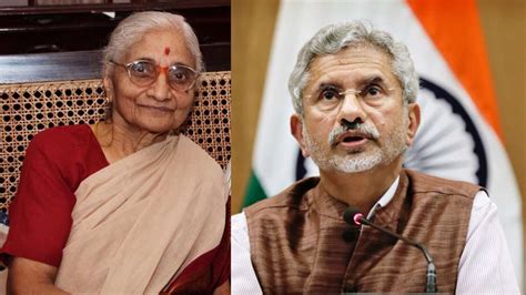 Union Minister S Jaishankar's mother Sulochana Subrahmanyam passes away; nation conveys deepest ...