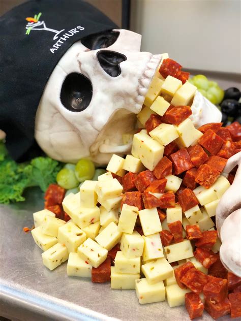 Skeleton Antipasto Display | Easy halloween food, Halloween dishes, Halloween food for party