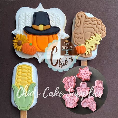 Thanksgiving Cookie Cutters - Etsy