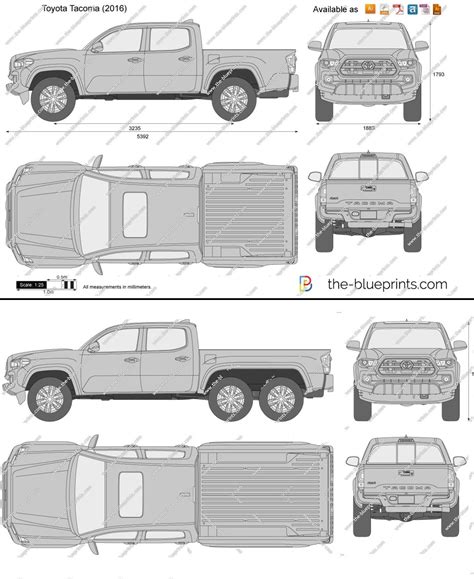 toyota_tacoma_6x6 double_cab