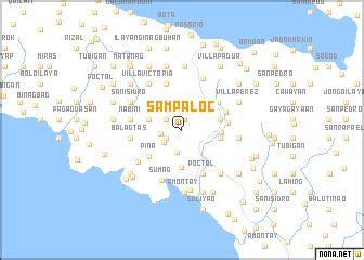 Sampaloc (Philippines) map - nona.net