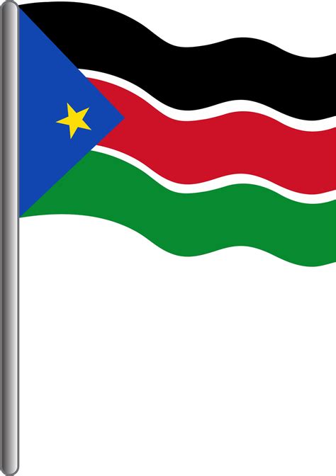 South Sudan flag PNG 22120630 PNG