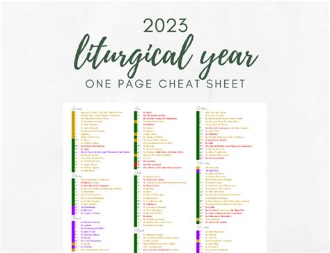 free printable liturgical calendar 2023 2024 printable calendar 2024 ...