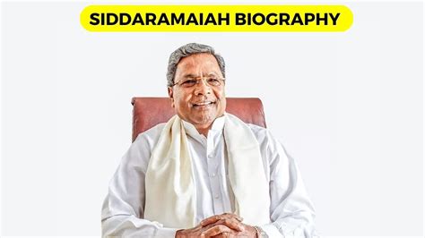 Siddaramaiah Biography: Early Life, Background, Education, Family, Political Career, Awards and More