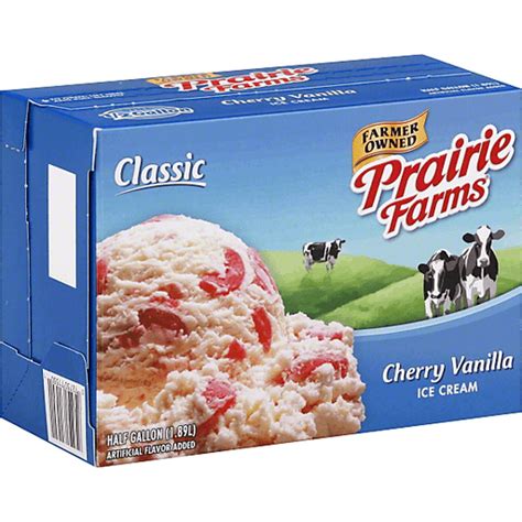 Prairie Farms Cherry Vanilla Ice Cream | Fruit Flavors | Martins - Emerald