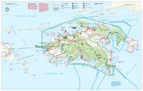 Printable Map Of St John Usvi - Printable Maps