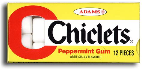 Chiclets Chewing Gum - The Engineer's Cafe